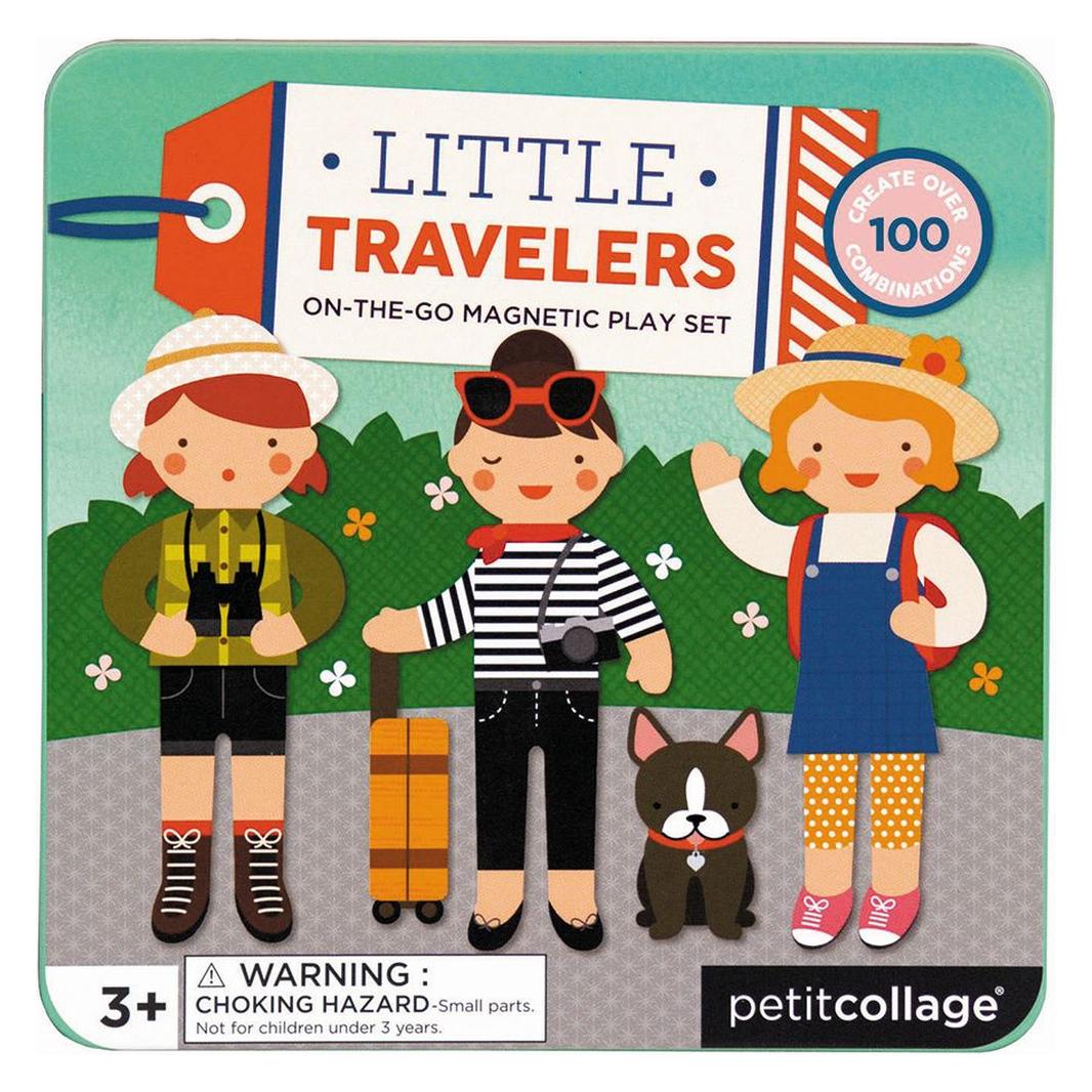 Petitcollage Magnetspiel on the go Mädchen (Deutsch, Englisch, Französisch, Italienisch) (PTC226)