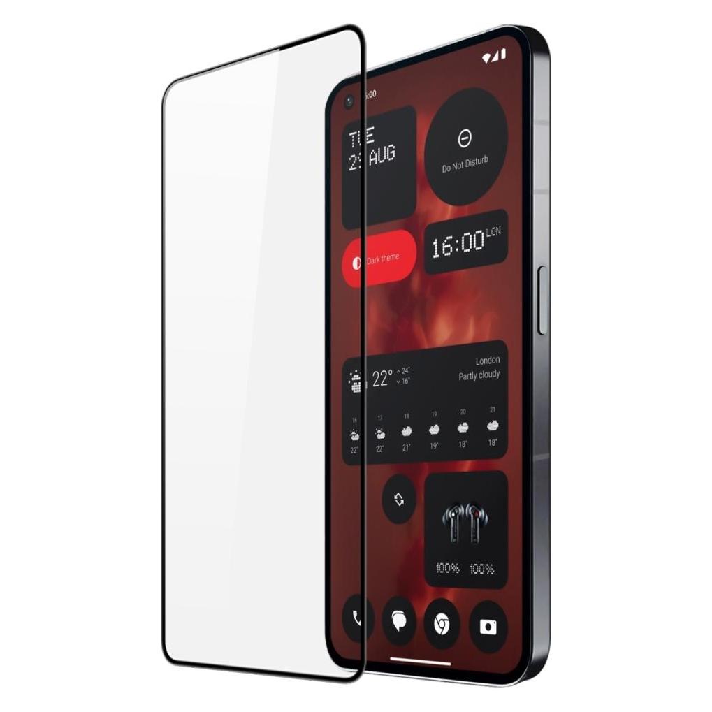 Screenguard Nothing Phone (2a) Full Screen Panzerglas Schutzfolie 2.5D 9H (Nothing Phone (2a)) (00033749)