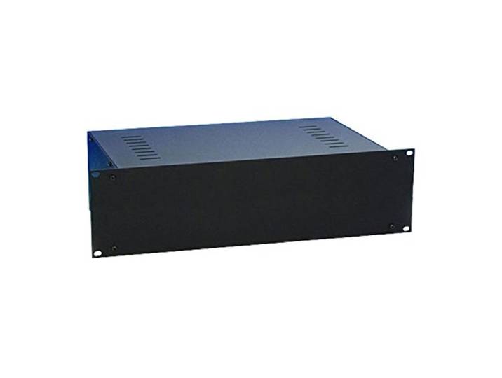 Adam Hall 19' Parts 87409V 19' lege behuizing 3 HE met ventilatiesleuven