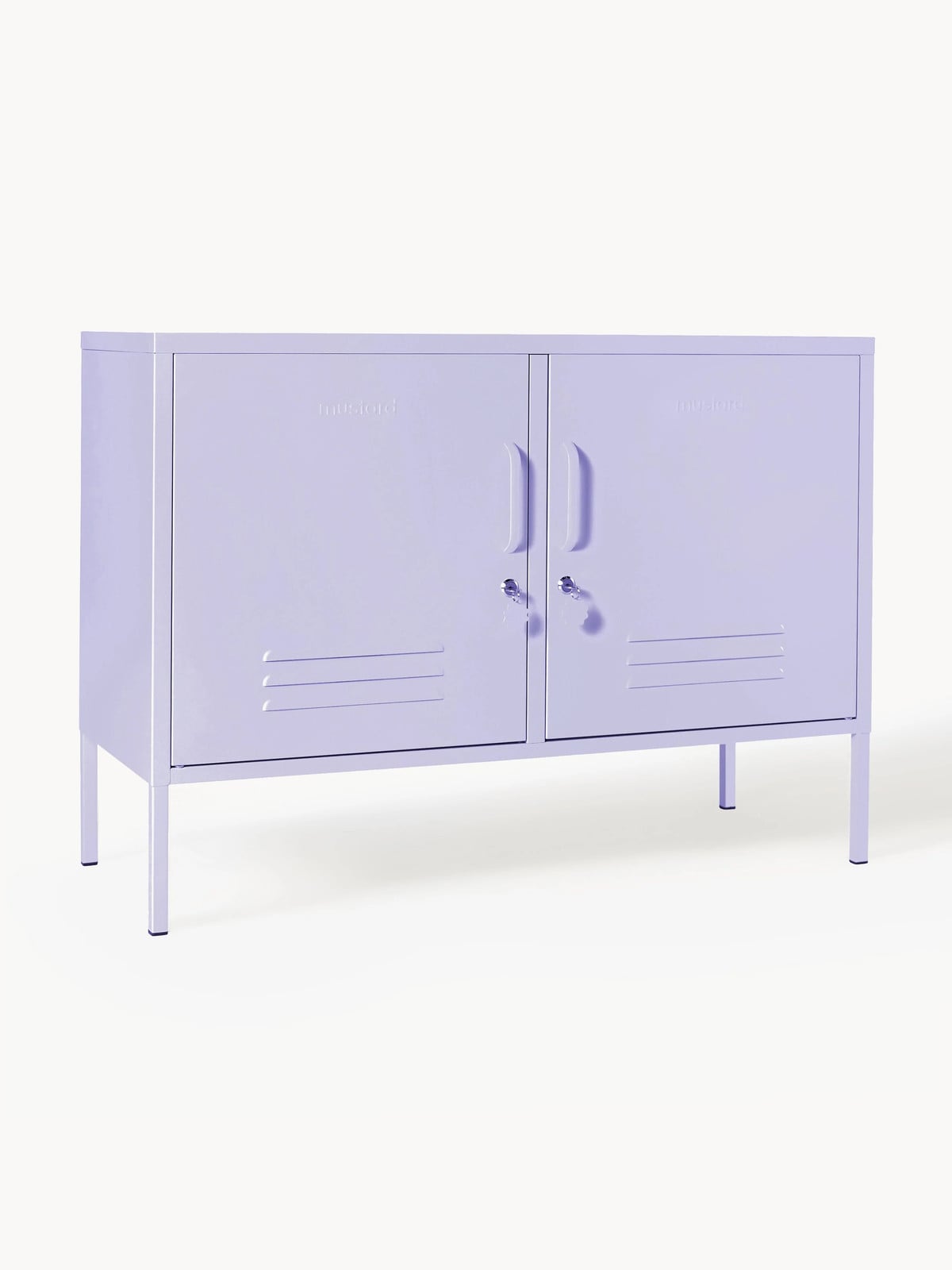 Mustard Made The Lowdown Metalen dressoir met soft-close lades