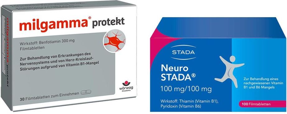 Milgamma Protekt Filmtabletten + Neuro Stada Filmtabletten