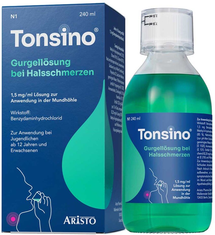 Aristo Tonsino® Gurgellösung bei Halsschmerzen