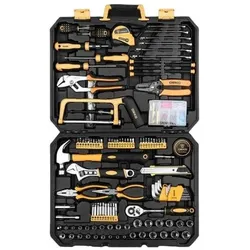 Deko Tools, Werkzeugkoffer, Hand Tool Set DKMT198, 198 pieces