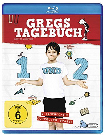 Zachary Gordon - Gregs Tagebuch 1 und 2 [Blu-ray] - Preis vom 13.10.2026 11:25:28 h