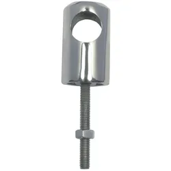 Handlaufdurchlass mit Gewinde, A4, M8x55mm, für Rohr 25mm