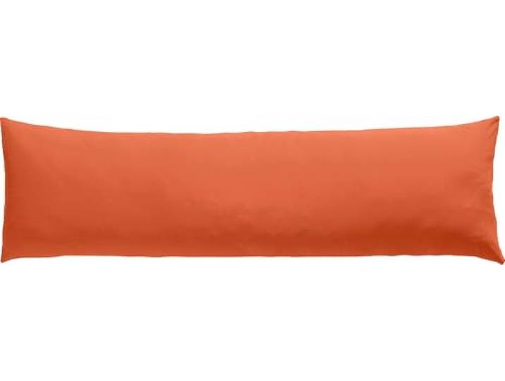 Erwin Müller Seitenschläferkissenbezug Freising Multi-Stretch Single-Jersey apfelsine Größe 40x140 cm