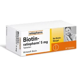 Biotin ratiopharm 5 mg 90 St
