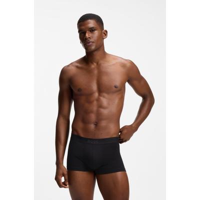 Trunk BOSS "3P Trunk BOSS ONE", Herren, Gr. XL, Jersey, open miscellaneous 997, Jersey, Obermaterial: 95% Baumwolle, 5% Elasthan, Unterhosen, mit unifarbenen Bund