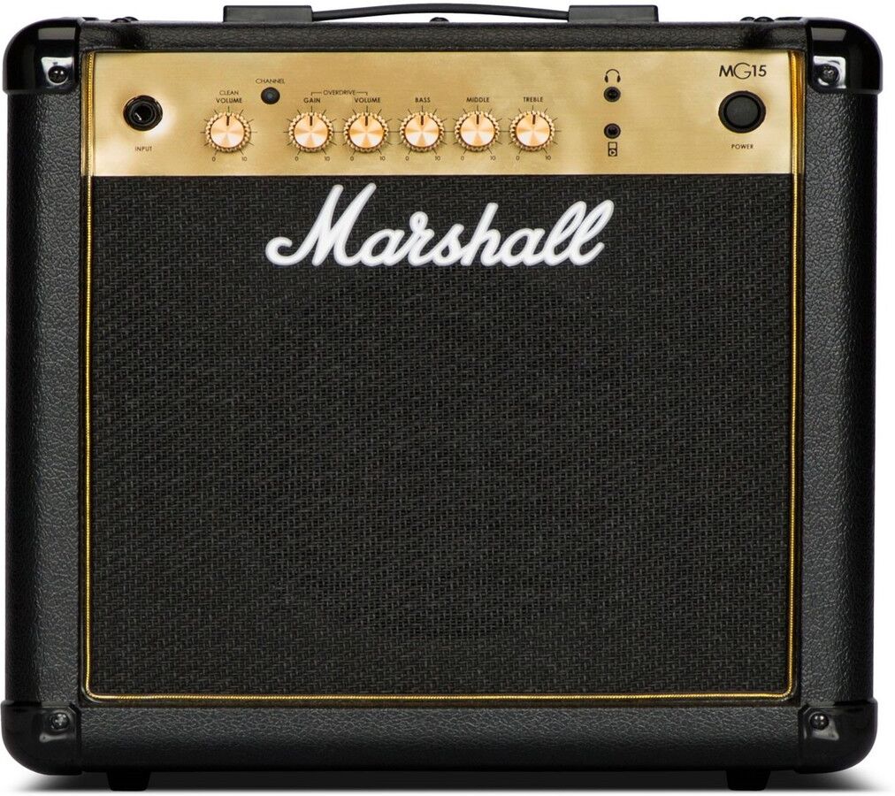 Marshall MG15G Combo Transístor 15W Guitarra Elétrica