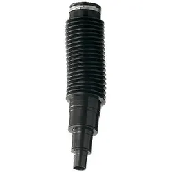 OHA-Flex-Anschlussschlauch sw, DN 100xDN 50/70/100, mit Rollring