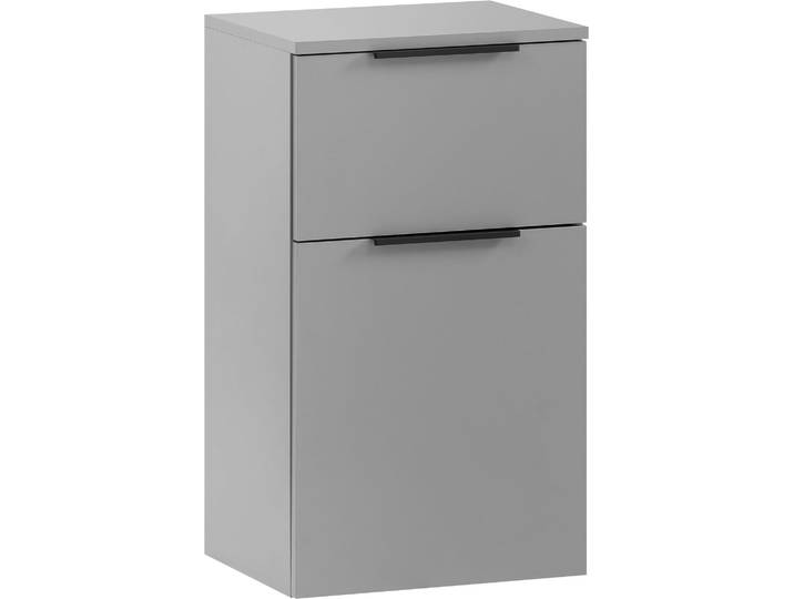 Unterschrank SCHILDMEYER Alessio , grau (platingrau), B:40,3cm H:70cm T:32cm, FSC-zertifizierter Holzwerkstoff, Schränke, Unterschrank, Solide Verarbeitung - Dieses Produkt ist in Deutschland gefertigt