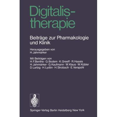 Digitalistherapie, Taschenbuch von , Springer Berlin, 978-3-540-07210-2