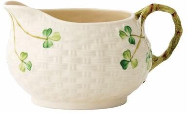 Belleek Shamrock Cream Jug