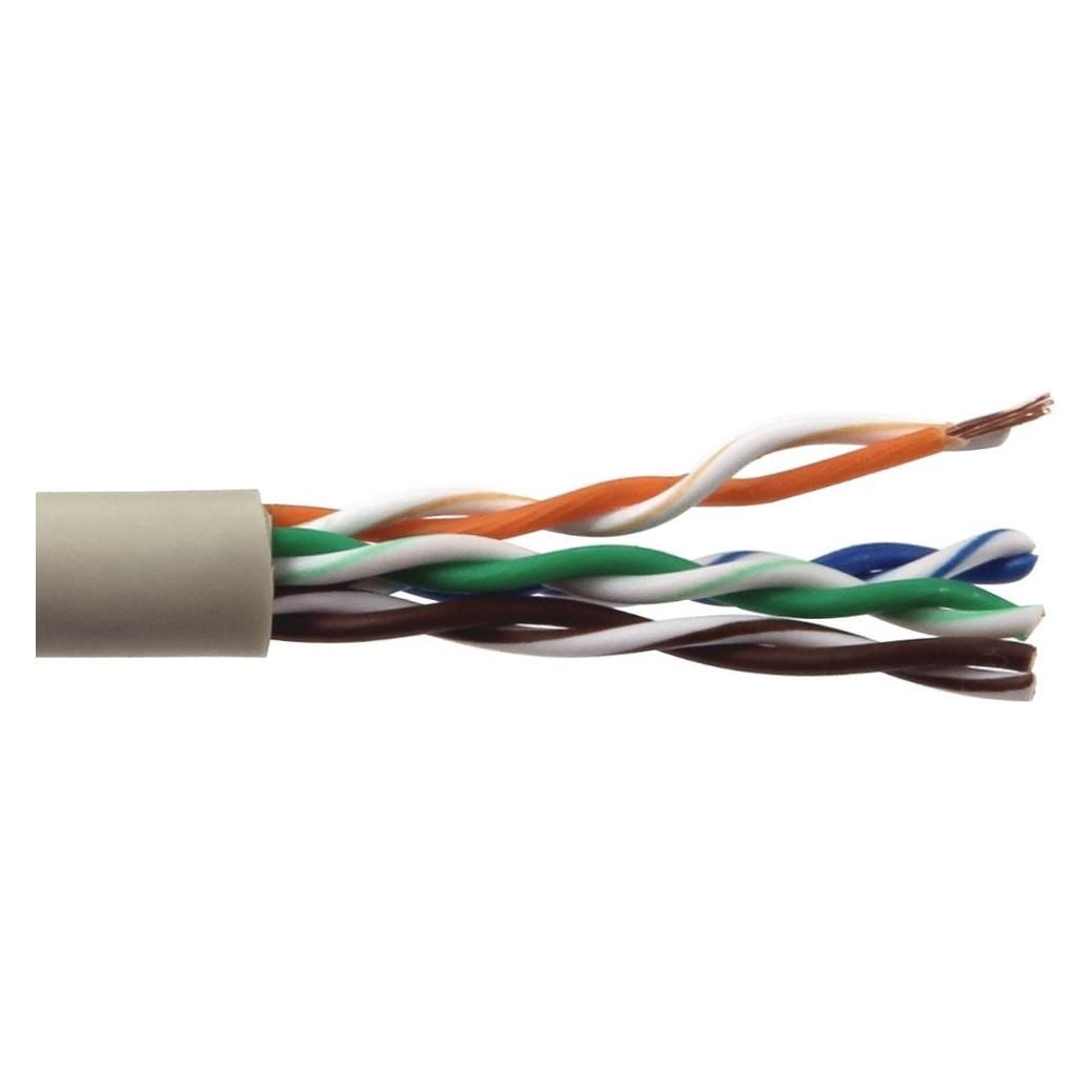 Cables Direct 305M CAT5E PVC COPPER GREY (CAT5e, 305 m) (TC-555EA)