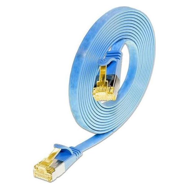 Wirewin Slim Patchkabel: U/FTP, 1.5m, blau (U/FTP, CAT6a, 1.50 m) (PKW-STP-SLIM-K6A 1.5 BL)