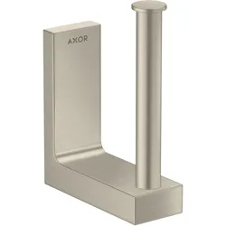 hansgrohe AXOR UNIVERSAL Rectangular Ersatzpapierrollenhalter, Metall, 42654820, Farbe: Brushed Nickel