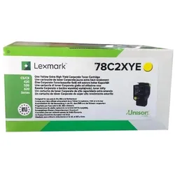 Lexmark, Toner, 78C2XYE (Y)
