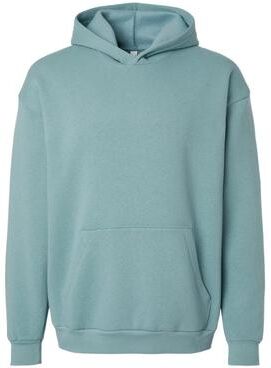American Apparel RF498 ReFlex Fleece Hoodie Sweatshirt in Arctic size Small   Cotton/Polyester Blend