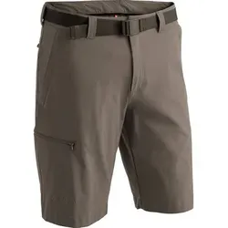 MAIER SPORTS Herren Bermuda Huang He-Bermuda el., Größe 48 in Braun Braun