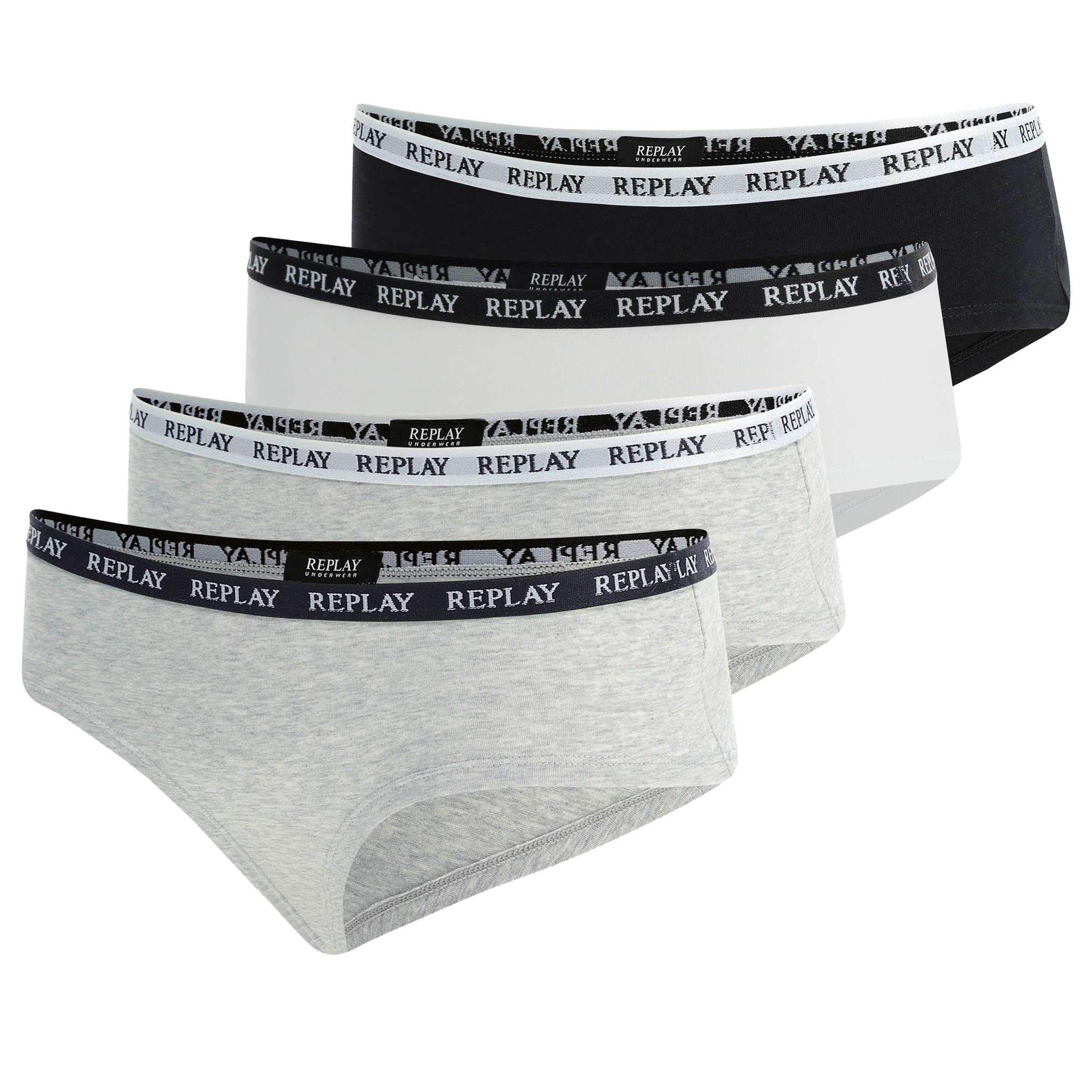 Replay Replay Lady Culotte Style 1 T/C 4Pcs Waterfall Pack Broekje