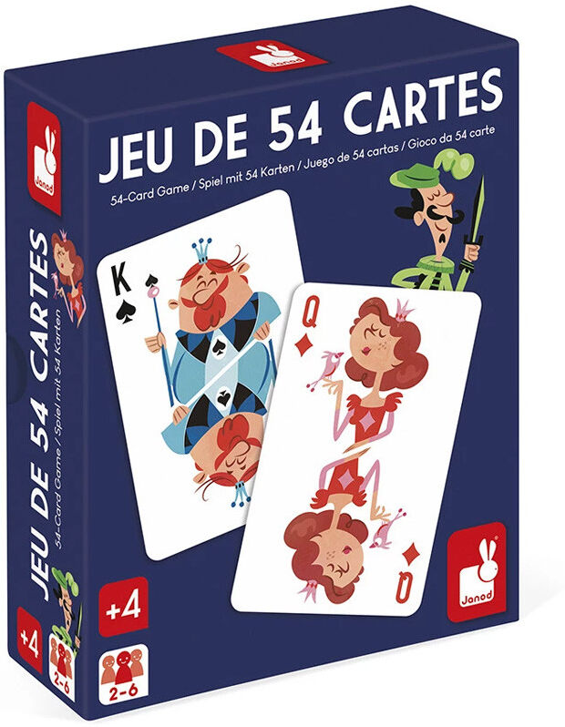 Jeu de 54 cartes - Janod
