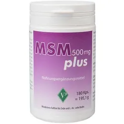 Msm 500 mg Plus Kapseln 180 ST