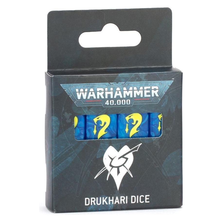 Games Workshop Warhammer 40k - Drukhari Dice Set (2025) (45-05)