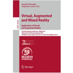 Virtual, Augmented and Mixed Reality: Applications of Virtual and Augmented Reality, Fachbücher von Randall Shumaker, Stephanie Lackey