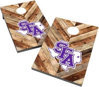 Skip's Garage Stephen F. Austin State University Lumberjacks 2x4 Cornhole Bag Toss Game