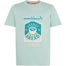 adidas TERREX Minecraft T-Shirt Kinder KV6479 - hazy green 152