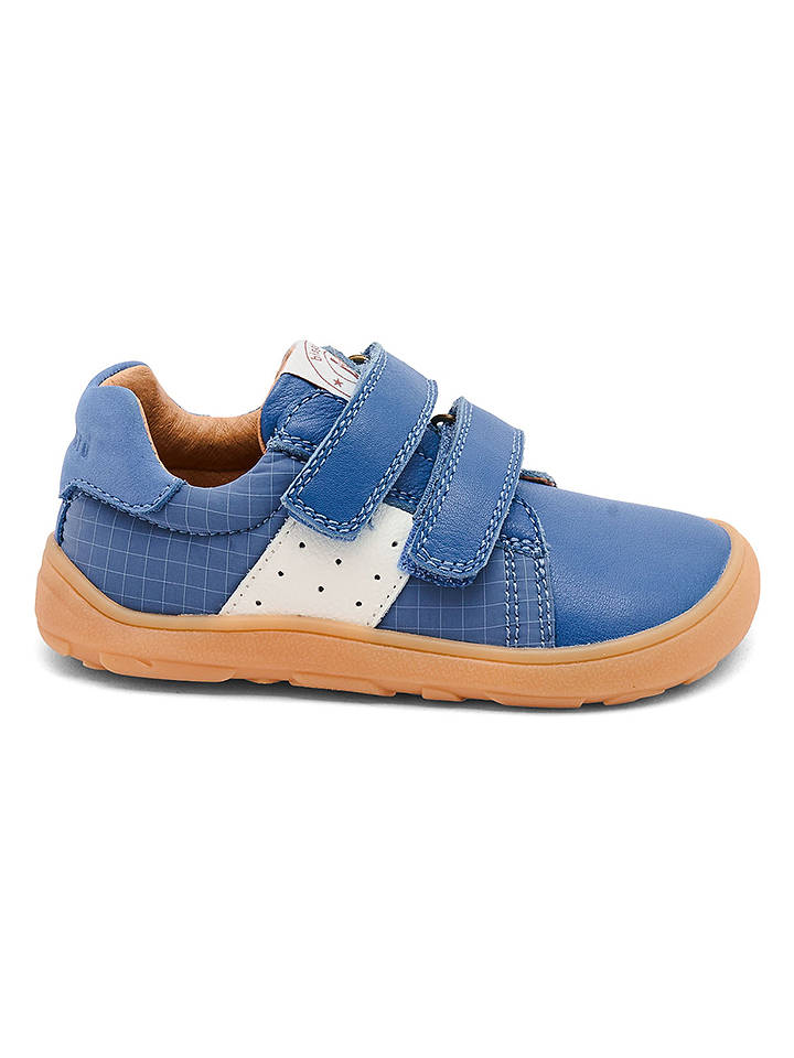 bisgaard Leder-Barfußschuhe "Ricco" in Blau - 22