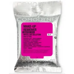 Comodynes Micellar Cleanser Mizellare Abschminktücher Für Gesichtund Augen Entferner Make Up 20 stk.
