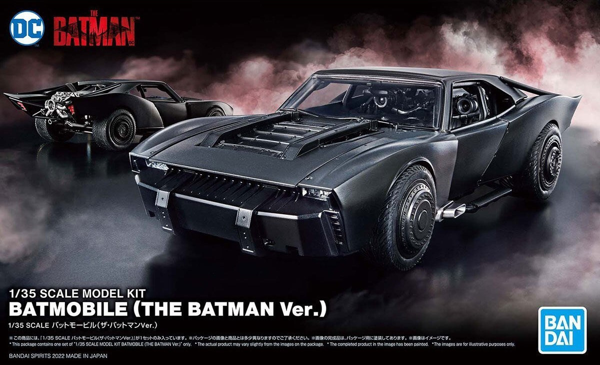 Bandai Batmobile speelgoed voertuig uit The Batman (BAN2569336)