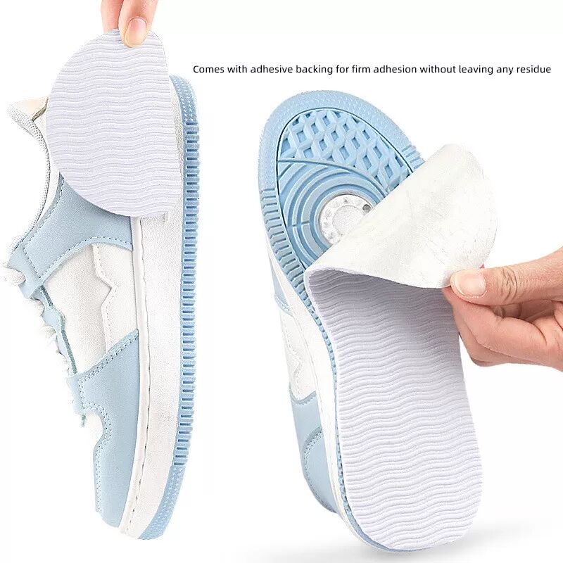 INF Plaquettes de Protection de Semelles de Chaussures EVA - Blanc, Ensemble de 6 Pièces