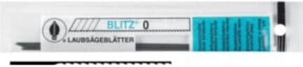 Lame de scie à chantourner Blitz L. 13 cm no. 7 (GROSSIER) denture large p. bois ; Josef Haunstetter (520017)