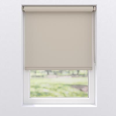 Verdunklungsrollo MY HOME "Lea", beige (taupe, beige), B:210cm H:190cm, Polyester, Rollos, Verdunklungsrollo, Klemmfix oder Schraubmontage