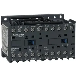 Schneider Electric LP2K0910BD Wendeschützkombination, 3p+1S, 4kW/400V/AC3, 9A, Spule 24V DC