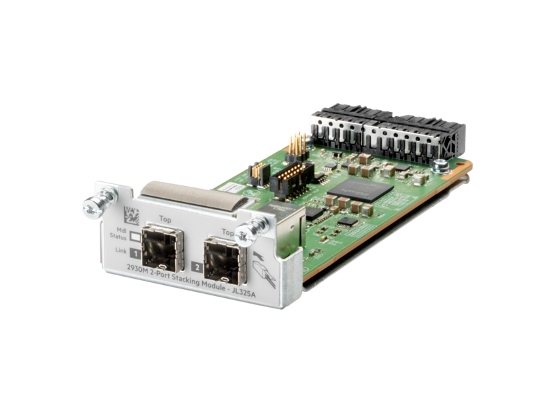 HP Enterprise HPE Aruba Netzwerkstapelmodul 2930M 24 Smart Rate POE+ 1-Slot JL325A