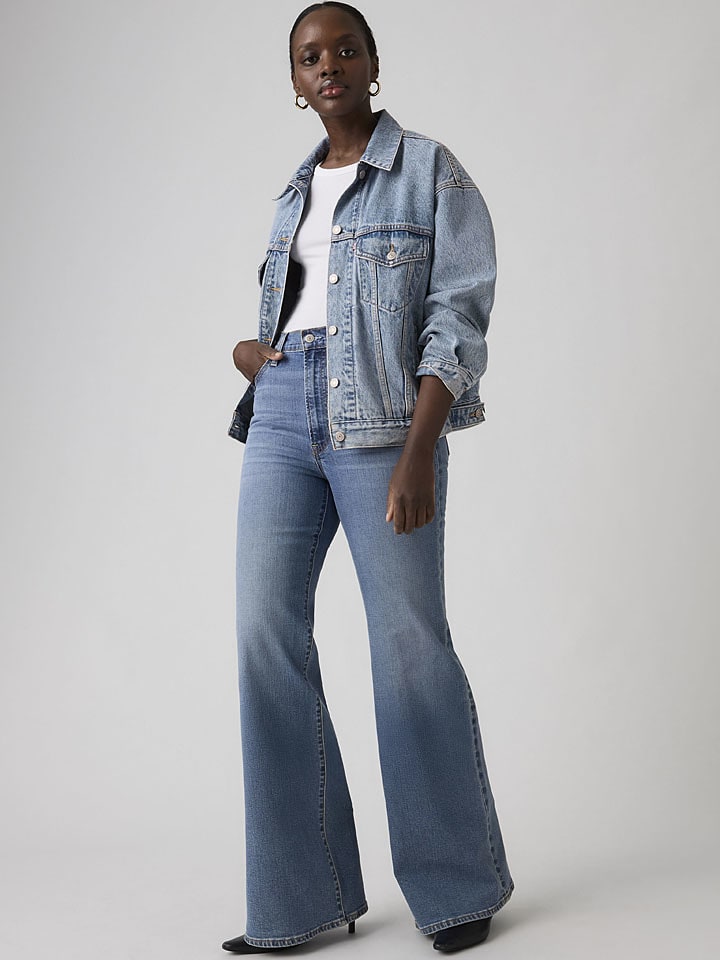Levi's Jeans "Ribcage" - Flared fit - in Blau - W25/L30