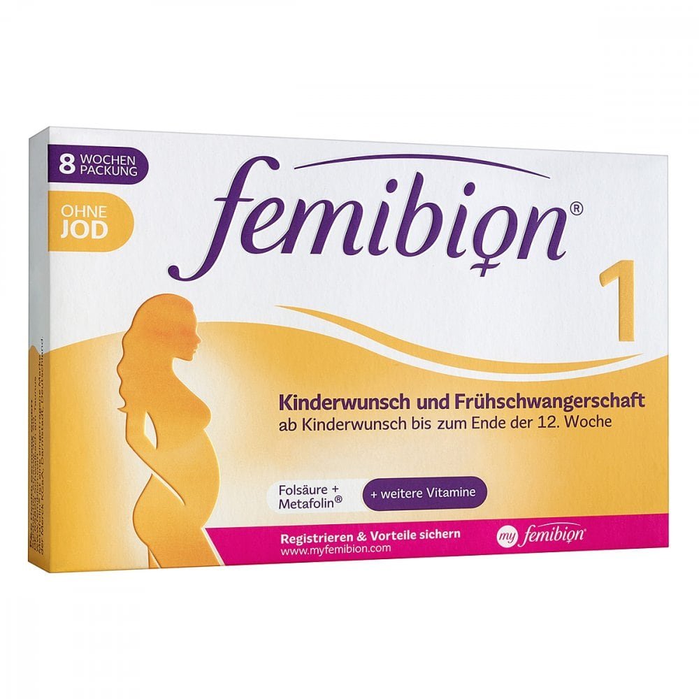 WICK Pharma - Zweigniederlassung der Procter & Gam Femibion 1 Kinderwunsch+Frühschwangersschaft o.Jod 15199987