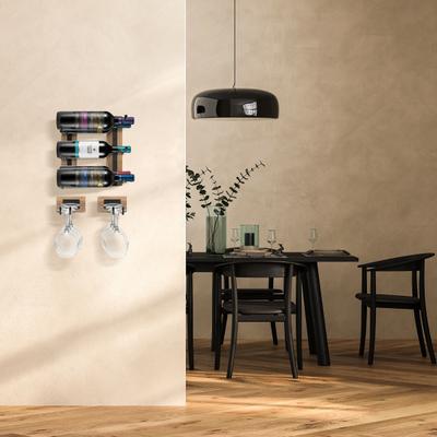 Sorbus "Glass Holder Stemware Rack Set (Set of 6) - 12"" L x 4.75"" W x 2.5""H"