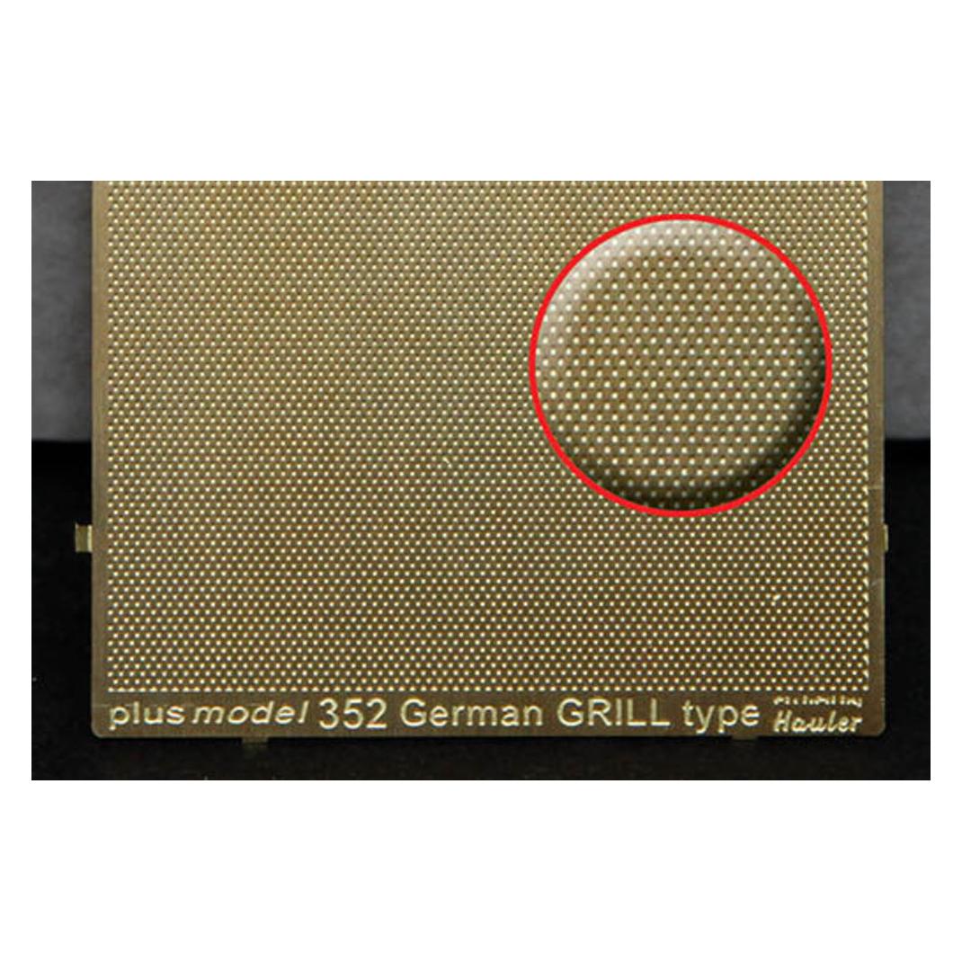 Plus Model Engraved plate - German Grill (23800323)