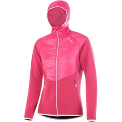Löffler Damenjacke Hooded Hybrid Jacket - pink / 34