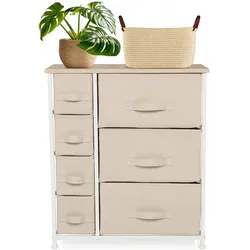 hjh LIVING, Kommode + Sideboard, Foldress B (63.50 x 30 x 73 cm)