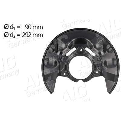 Aic Spritzblech, Bremsscheibe [Hersteller-Nr. 58790] für Toyota
