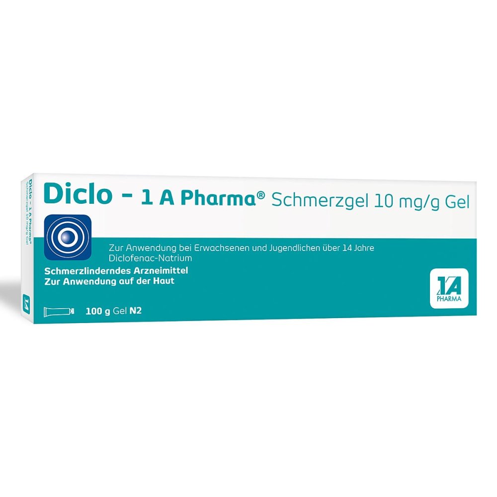 1 A Pharma GmbH Diclo - 1 A Pharma® Schmerzgel 10 mg/g Gel 16517171
