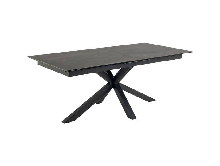 Esstisch Amiri Glaskeramik schwarz B 200 T 100 cm