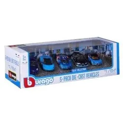 Bburago Fahrzeuge Blaue Sammlung 5 Stück