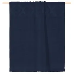 pad Duschtuch Harlem 70 x 140 cm Baumwolle Blau Dunkelblau