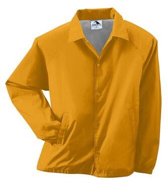Augusta Sportswear 3100 Nylon Coach's Jacket/Lined in Gold size 2XL